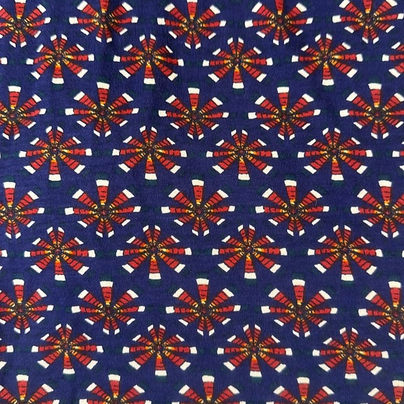 LuLaRoe Women’s Julia Dress/Size: Medium/Color: Purple-Red/White Pinwheel (NWT) - Picture 5 of 10